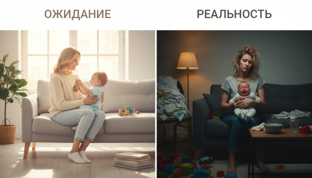Хватит просыпаться уставшей. Жёсткая правда о том, почему в декрете вы стареете быстрее и как это остановить